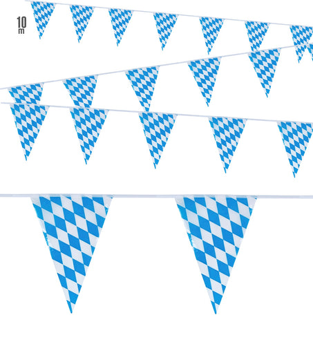 e-carnavalskleding-SYK Oktoberfest vlaggenlijn geblokt