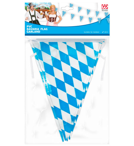 e-carnavalskleding-SYK Oktoberfest vlaggenlijn geblokt