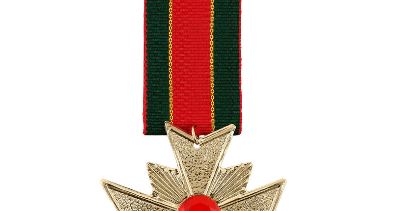 e-carnavalskleding-SYK Onderscheiding gevecht medaille leger vierkant