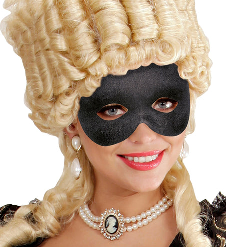 e-carnavalskleding-SYK Oogmasker Fantoom Zwart
