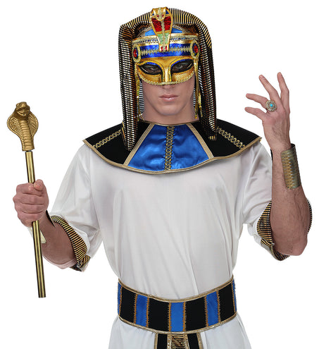 e-carnavalskleding-SYK Oogmasker Farao