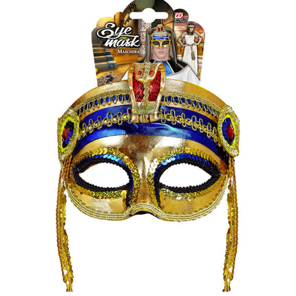 e-carnavalskleding-SYK Oogmasker Farao