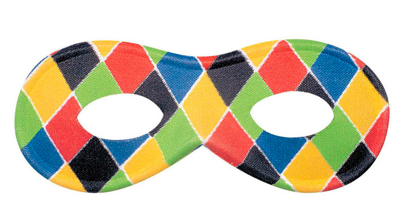 e-carnavalskleding-SYK Oogmasker kinderen kleuren