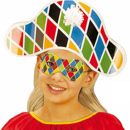 e-carnavalskleding-SYK Oogmasker kinderen kleuren