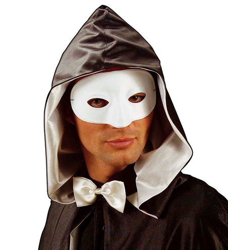 e-carnavalskleding-SYK oogmasker maskerade wit
