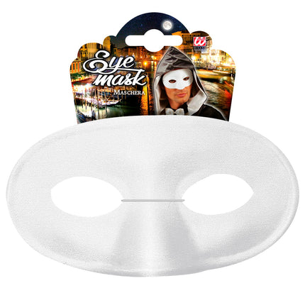 e-carnavalskleding-SYK oogmasker maskerade wit