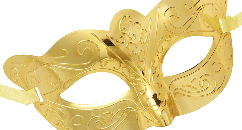 e-carnavalskleding-SYK Oogmasker metallic goud