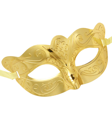 e-carnavalskleding-SYK Oogmasker metallic goud