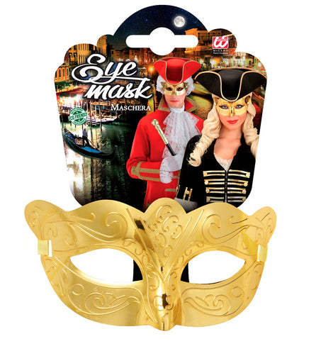 e-carnavalskleding-SYK Oogmasker metallic goud