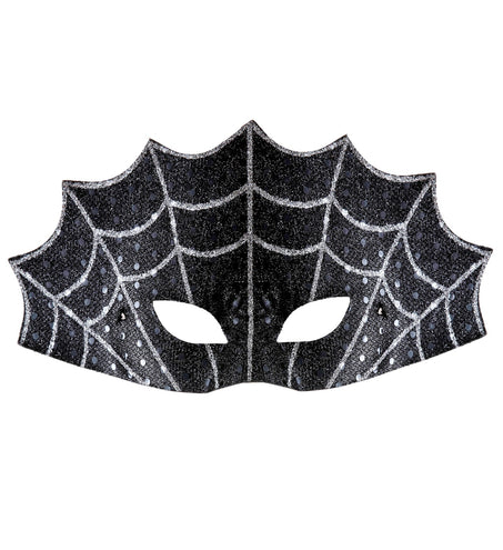 e-carnavalskleding-SYK Oogmasker spinnenweb heks