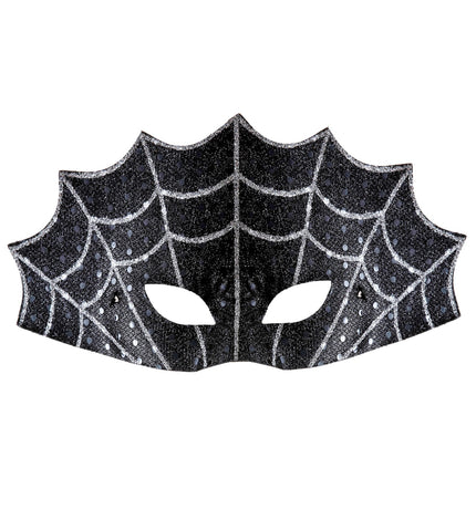 e-carnavalskleding-SYK Oogmasker spinnenweb heks