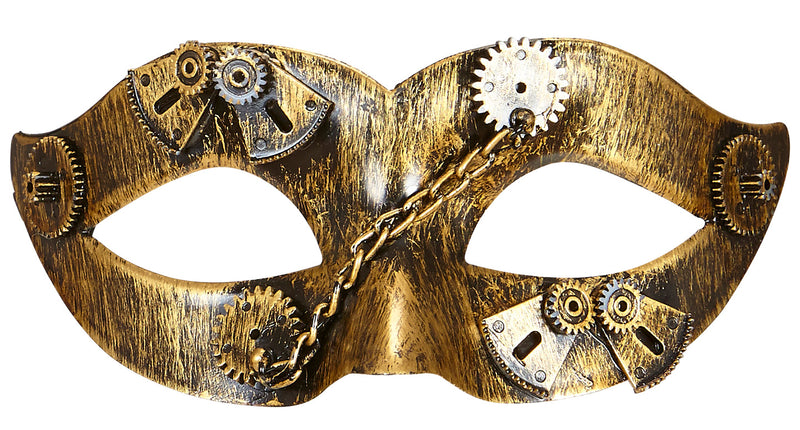 e-carnavalskleding-SYK Oogmasker steampunk goud
