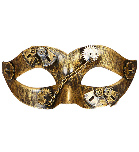 e-carnavalskleding-SYK Oogmasker steampunk goud