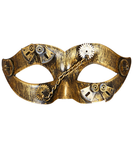 e-carnavalskleding-SYK Oogmasker steampunk goud