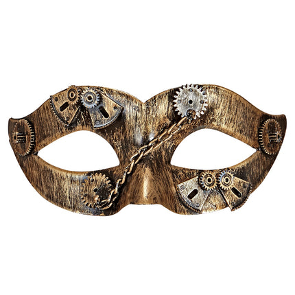 e-carnavalskleding-SYK Oogmasker steampunk goud
