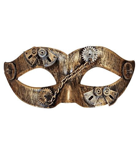 e-carnavalskleding-SYK Oogmasker steampunk goud