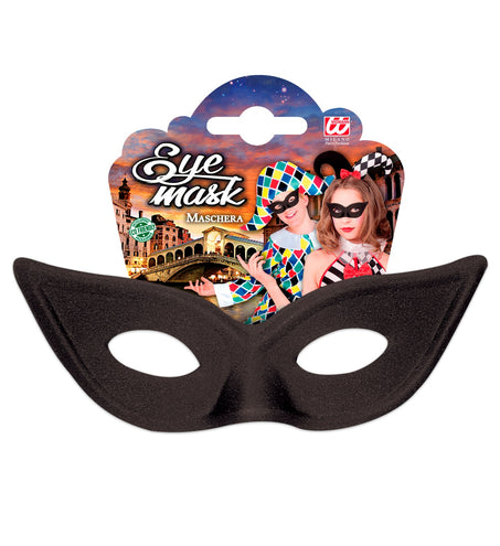 e-carnavalskleding-SYK Oogmasker vlinder zwart kinderen