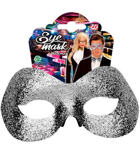 e-carnavalskleding-SYK Oogmasker zilver
