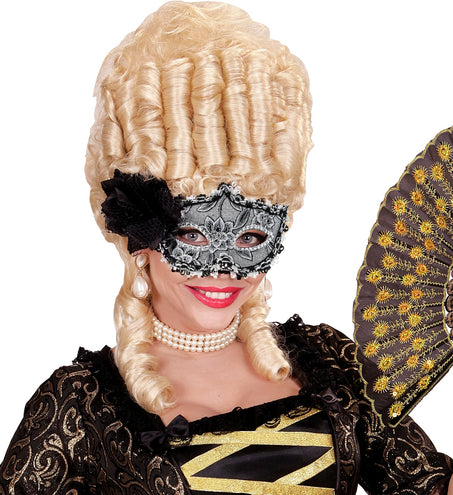 e-carnavalskleding-SYK Oogmaskers met bloem