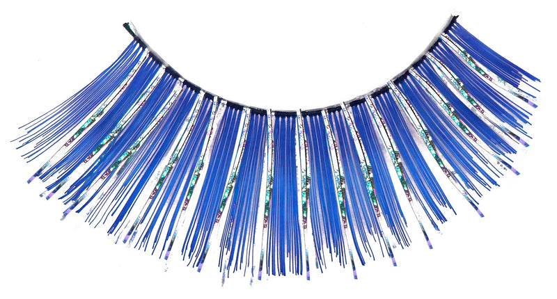 e-carnavalskleding-SYK Oogwimpers Laser Fashion blauw