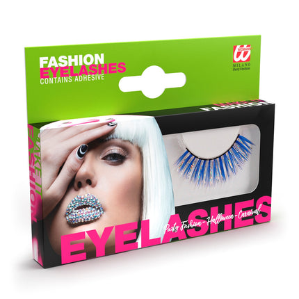 e-carnavalskleding-SYK Oogwimpers Laser Fashion blauw