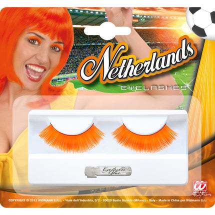 e-carnavalskleding-SYK oogwimpers oranje