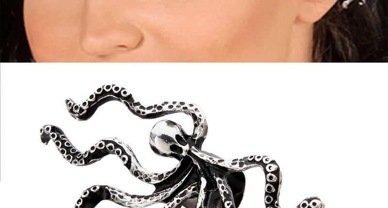 e-carnavalskleding-SYK Oorbel Octopus