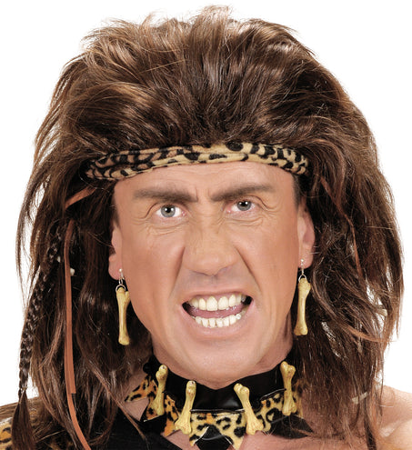 e-carnavalskleding-SYK Oorbellen grotbewoners Flintstones