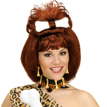e-carnavalskleding-SYK Oorbellen grotbewoners Flintstones