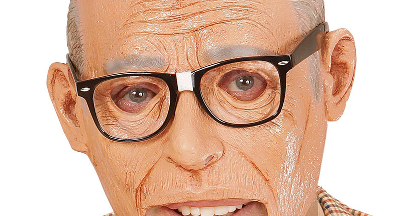 e-carnavalskleding-SYK Opa gezichtmasker Aadje