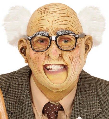 e-carnavalskleding-SYK Opa masker met een grote mond