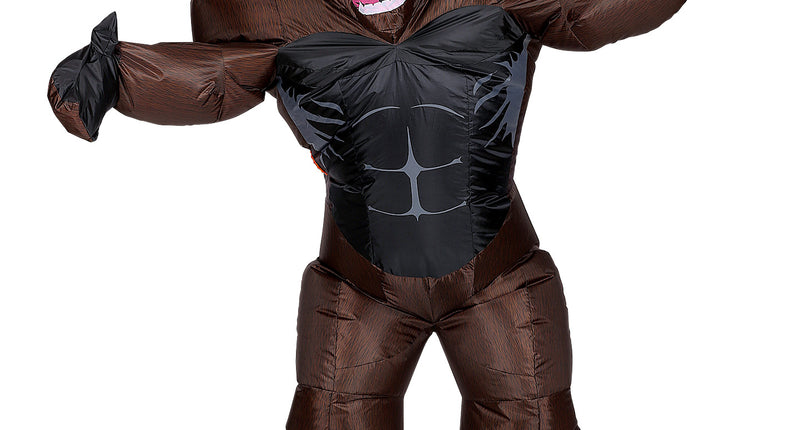e-carnavalskleding-SYK Opblaasbaar gorilla kostuum unisex