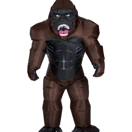 e-carnavalskleding-SYK Opblaasbaar gorilla kostuum unisex