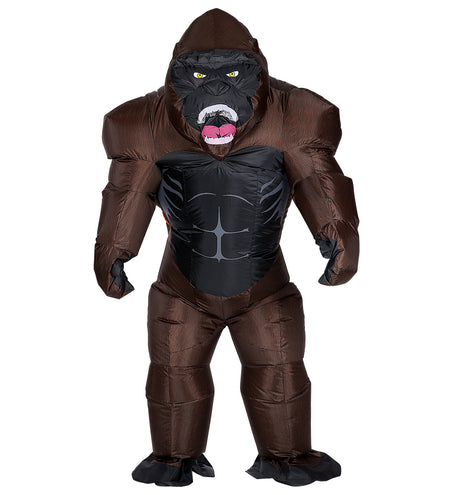 e-carnavalskleding-SYK Opblaasbaar gorilla kostuum unisex