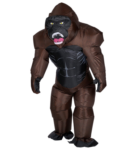 e-carnavalskleding-SYK Opblaasbaar gorilla kostuum unisex
