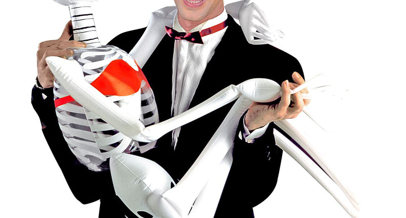 e-carnavalskleding-SYK Opblaasbaar skelet 183cm