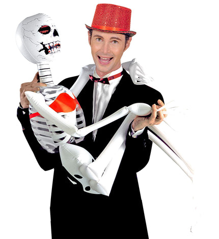 e-carnavalskleding-SYK Opblaasbaar skelet 183cm