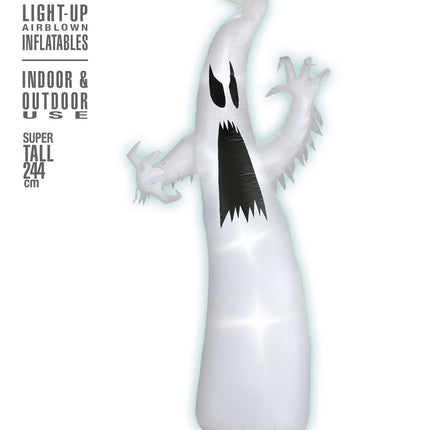 e-carnavalskleding-SYK Opblaasbaar spook 244cm