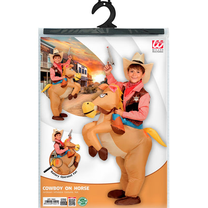 e-carnavalskleding-SYK Opblaasbare cowboy paarden voor kids