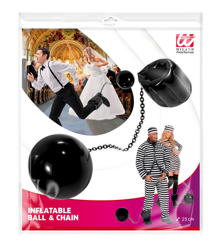 e-carnavalskleding-SYK Opblaasbare enkelbal 25cm