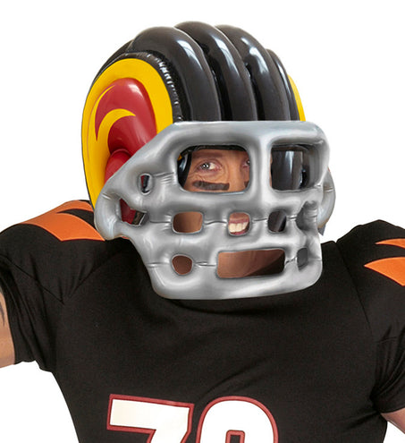 e-carnavalskleding-SYK Opblaasbare football player helm