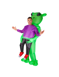 e-carnavalskleding-SYK Opblaasbare gedragen door alien