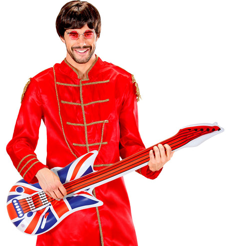 e-carnavalskleding-SYK Opblaasbare gitaar Engeland UK