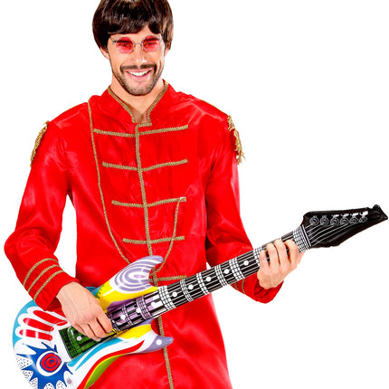 e-carnavalskleding-SYK Opblaasbare gitaar funky