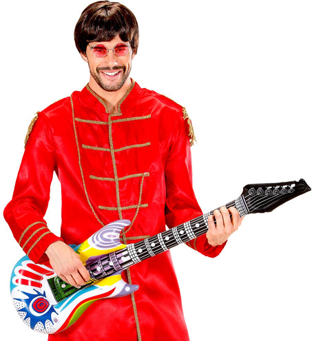e-carnavalskleding-SYK Opblaasbare gitaar funky