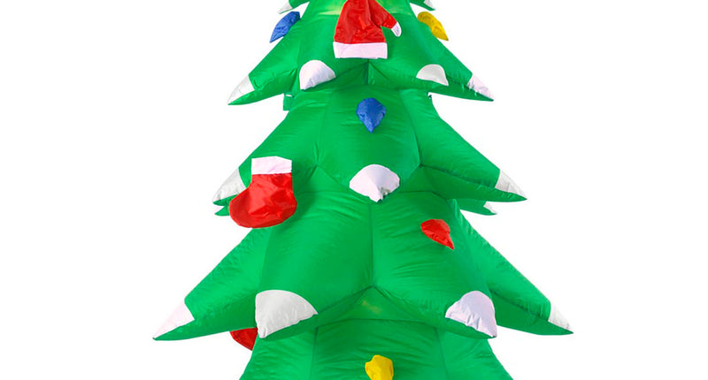 e-carnavalskleding-SYK Opblaasbare kerstboom 183cm