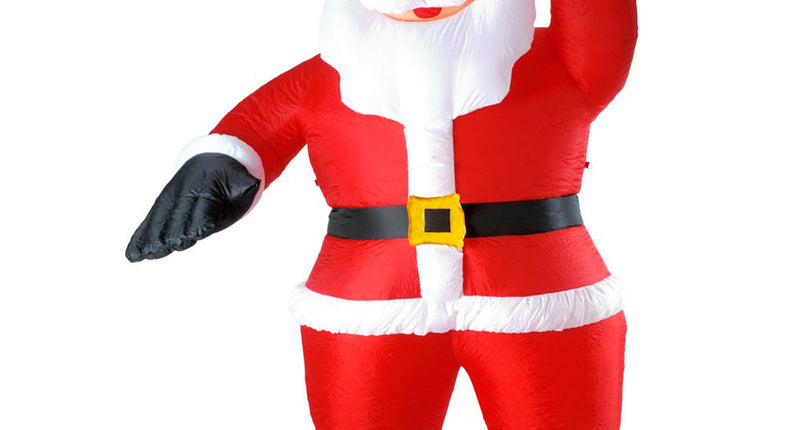 e-carnavalskleding-SYK Opblaasbare kerstman 244cm