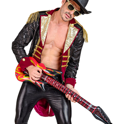 e-carnavalskleding-SYK Opblaasbare rockstar gitaar