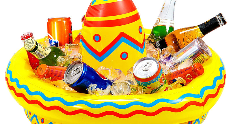 e-carnavalskleding-SYK Opblaasbare sombrero koeler