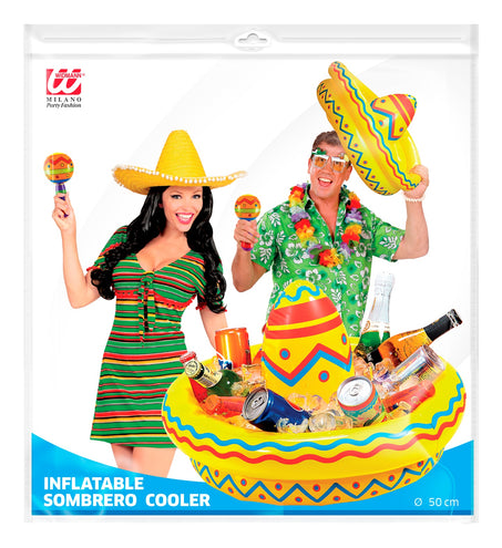 e-carnavalskleding-SYK Opblaasbare sombrero koeler